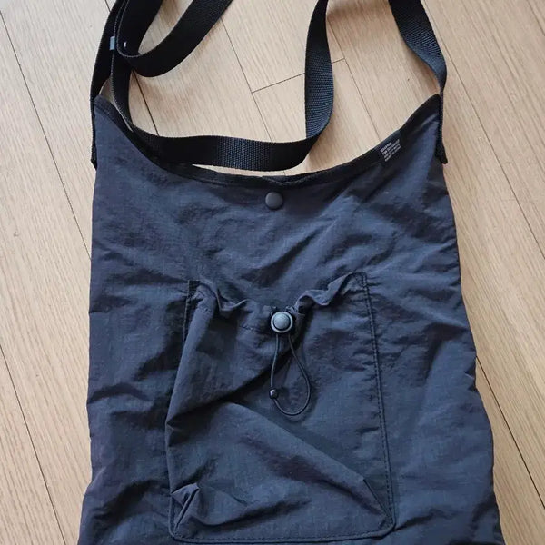 [BUNJANG] Black Eco Bag Shoulder Bag / 검정색 에코백 숄더백