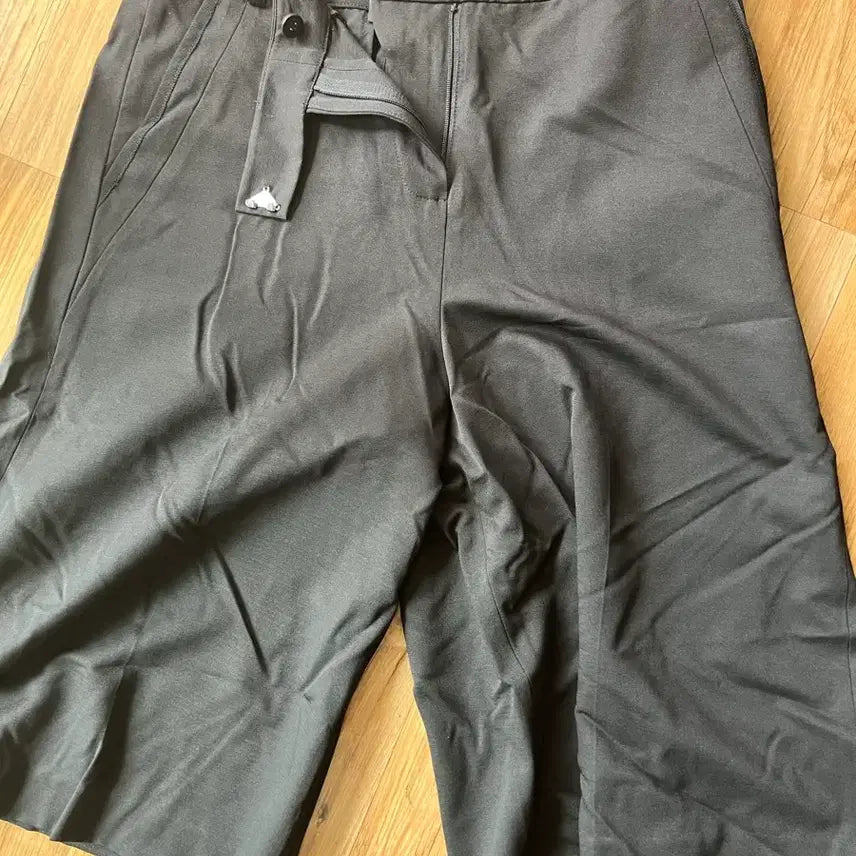 [BUNJANG] A/X Black 7-Seam Wide Pants (M) / [A/X]블랙 7부 와이드 팬츠(M)