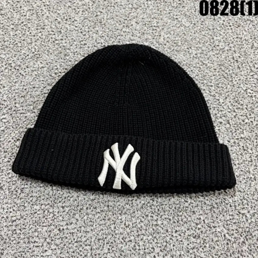 [BUNJANG] MLB Knit Beanie Black / MLB 니트 비니 블랙 0828