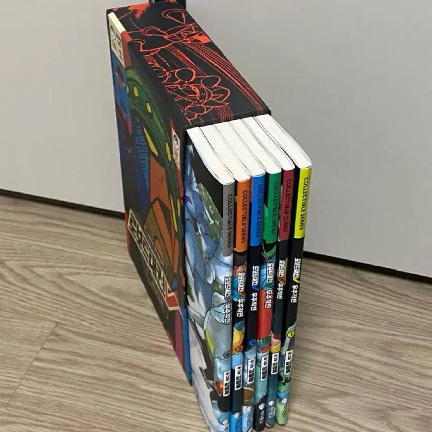 [BUNJANG] Robot Taekwon V Space Operation Complete Set (1-6) - 43rd Anniversary Reprint / 로보트태권V 우주작전 1-6 전권 완결 세트- 43주년 기념 리프린트