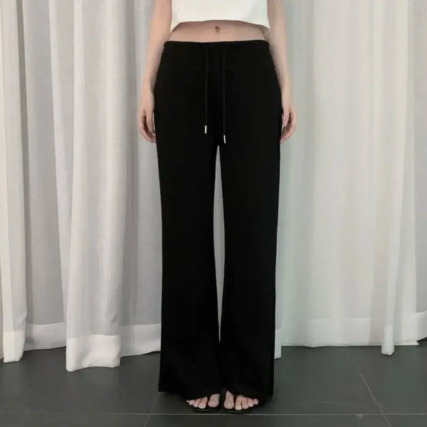 [BUNJANG] Bootcut Cooling Training Leggings Pants / 부츠컷 쫀쫀 트레이닝복 레깅스 쿨링 팬츠