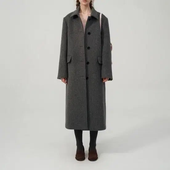 [BUNJANG] The Barnet Alto Mac Coat Grey / 더바넷 알토 맥 코트 그레이 thebarnnet
