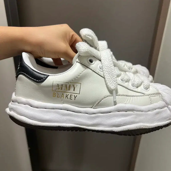 [BUNJANG] Mihara Yasuhiro Blakey Leather Sneakers / 미하라 야스히로 블레이키 레더 37