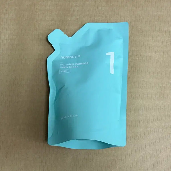 [BUNJANG] Numbuzin No. 1 Calming Clear Toner Refill 300ml / 넘버즈인 1번 진정 맑게담은 청초토너 300ml 리필