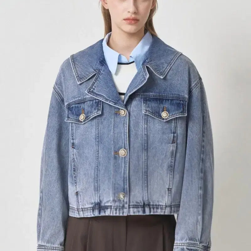 [BUNJANG] Mine Denim Jacket (New) / 마인 청자켓 (새상품)