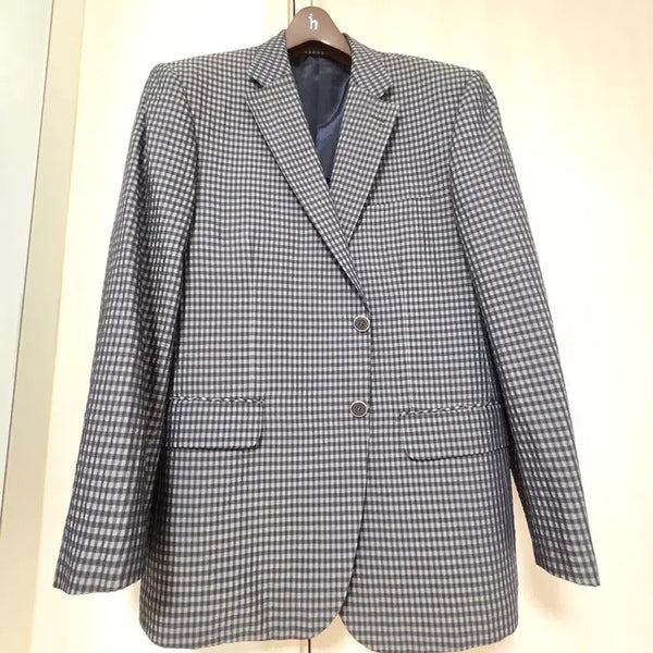 [BUNJANG] Parkland Checked Pattern Jacket / 파크랜드