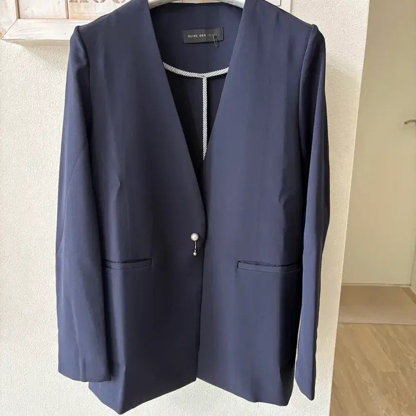[BUNJANG] Olive des Olive Navy Jacket / 택만뗀새제품)올리브데올리브 네이비 자켓