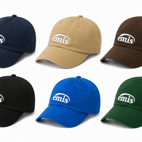 [BUNJANG] Emis New Logo Unisex Baseball Cap 6 Colors / 이미스 뉴 로고 이미스  6컬러