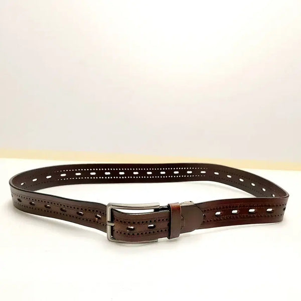 [BUNJANG] Genuine Leather Casual Belt 3.7cm Width / 가죽 벨트/캐주알벨트/스타일 굿