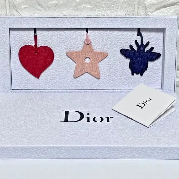 [BUNJANG] Dior VIP Leather Bag Charm / Keychain Set (3 Types) / [새상품/희소템] 디올 VIP 가죽 백참,키링 3종 세트