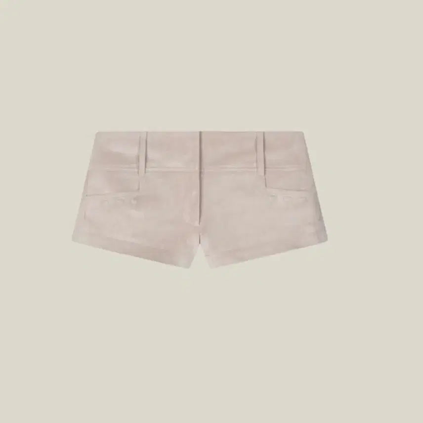 [BUNJANG] Dirtys Mini Heart Suede Micro Shorts / 더티스 미니하트 스웨이드 마이크로 쇼츠 S
