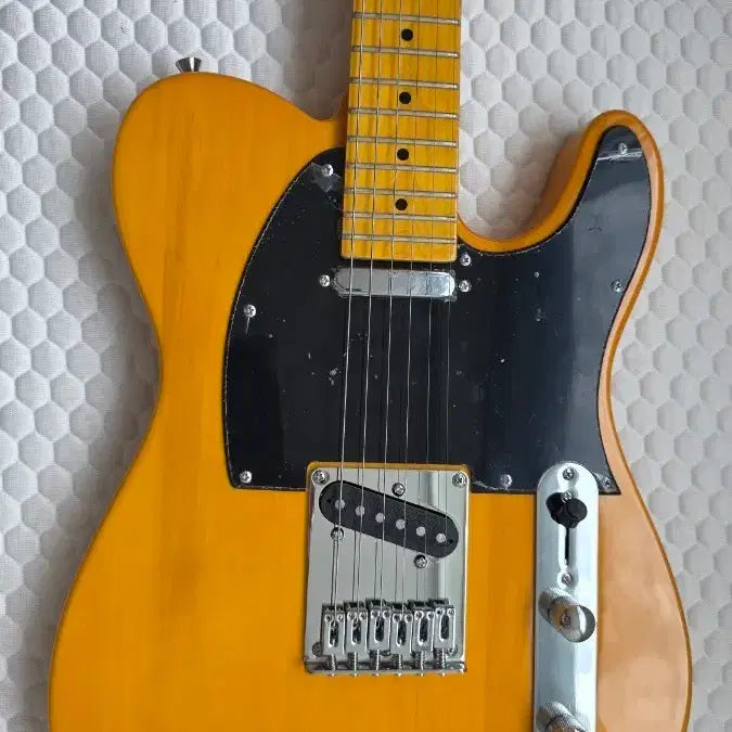 [BUNJANG] Assembled Butterscotch Telecaster Electric Guitar / [새상품] 조립 텔레캐스터 일렉기타
