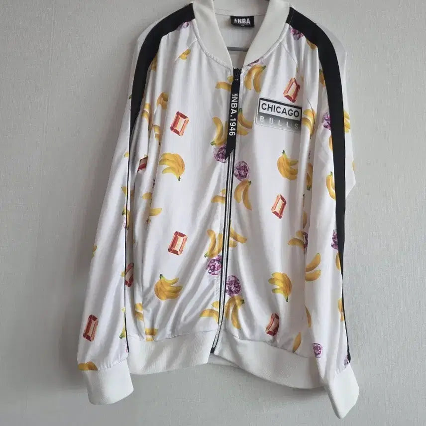 [BUNJANG] NBA Chicago Bulls Banana Pattern Jersey / NBA 시카고 불스 바나나 패턴 져지