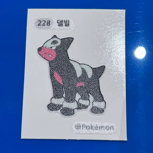 [BUNJANG] Pokemon 228 Delphox Sticker / 포켓몬 228 델빌 띠부씰