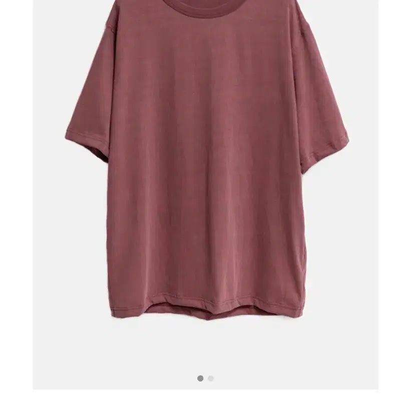 [BUNJANG] Gonak Washed Half Sleeve Dusty Rose / [2] 고낙 워시드 하프 슬리브 더스티 로즈
