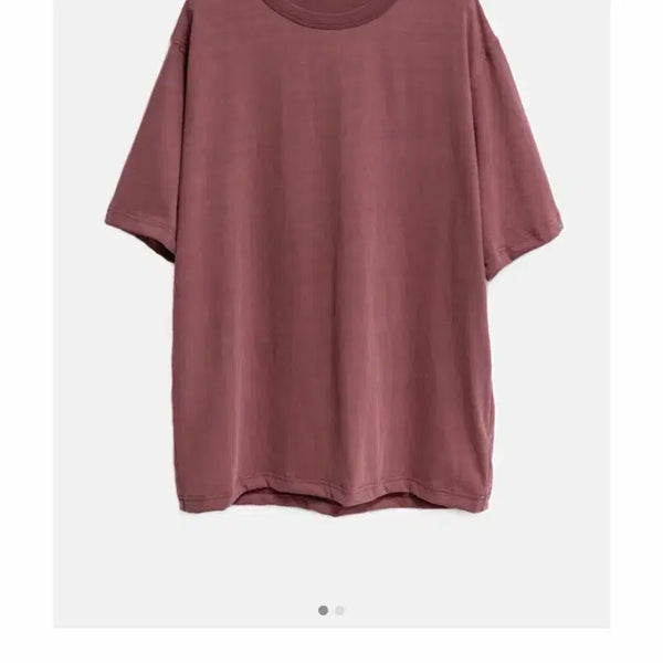 [BUNJANG] Gonak Washed Half Sleeve Dusty Rose / [2] 고낙 워시드 하프 슬리브 더스티 로즈