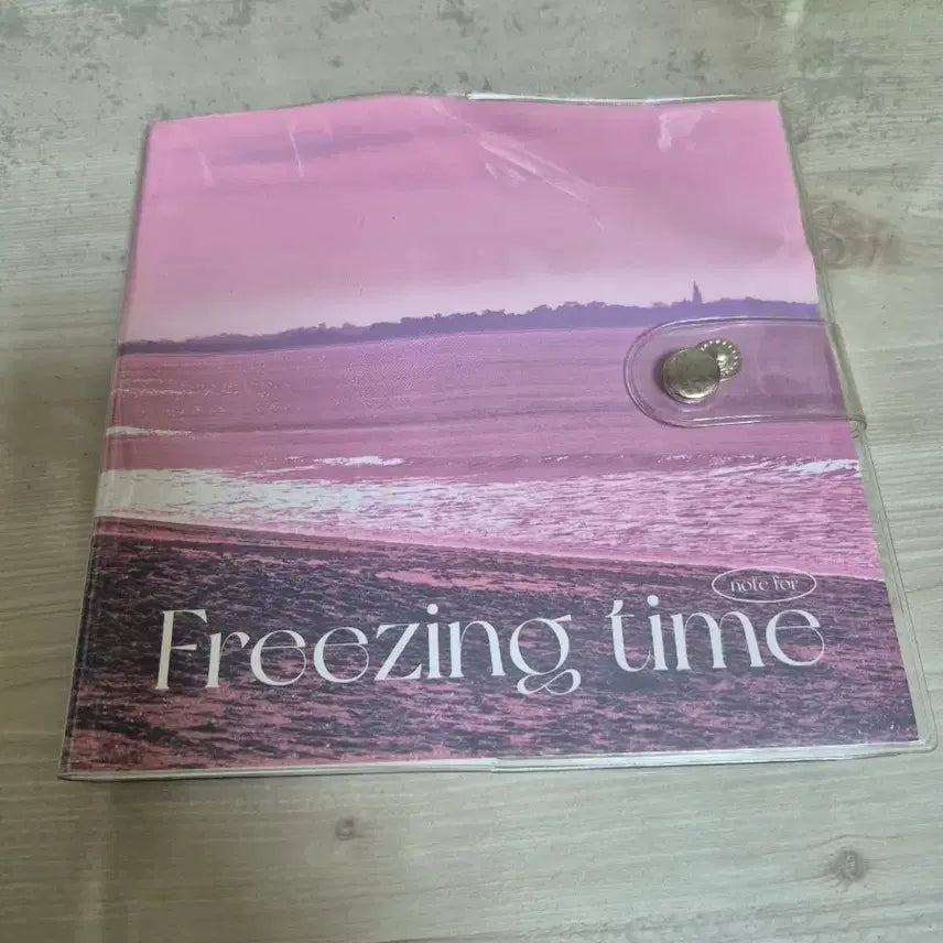 [BUNJANG] Freezing Time Diary Notebook - Pink / Freezing time 노트 다이어리 핑크