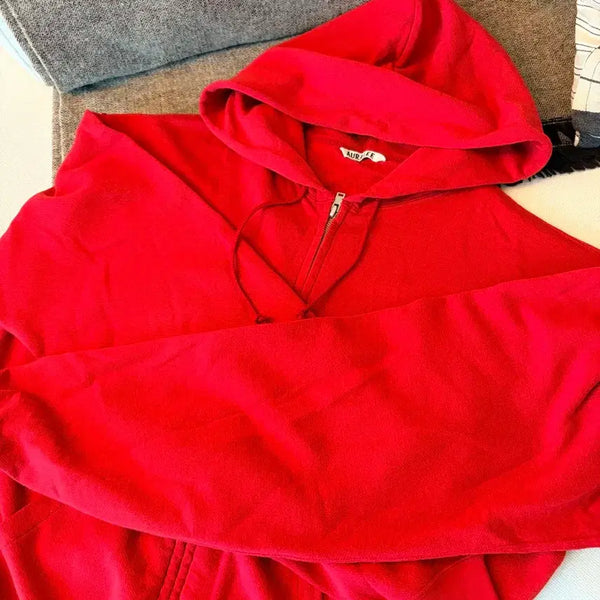 [BUNJANG] AURALEE Hard Twist Light Hoodie Zip-up Size 4 / 오라리 하드트위스트 라이트 후드집업