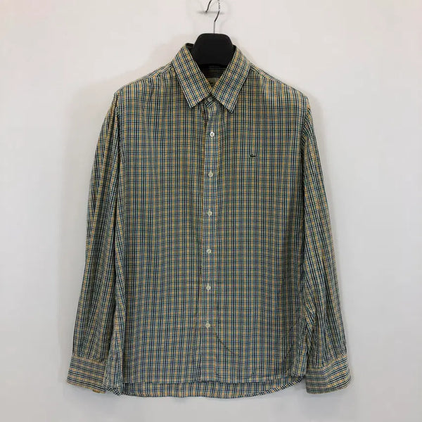 [BUNJANG] Lacoste Croc Patch Gingham Shirt Men's 105 / 라코스테 크록패치 깅엄셔츠 105