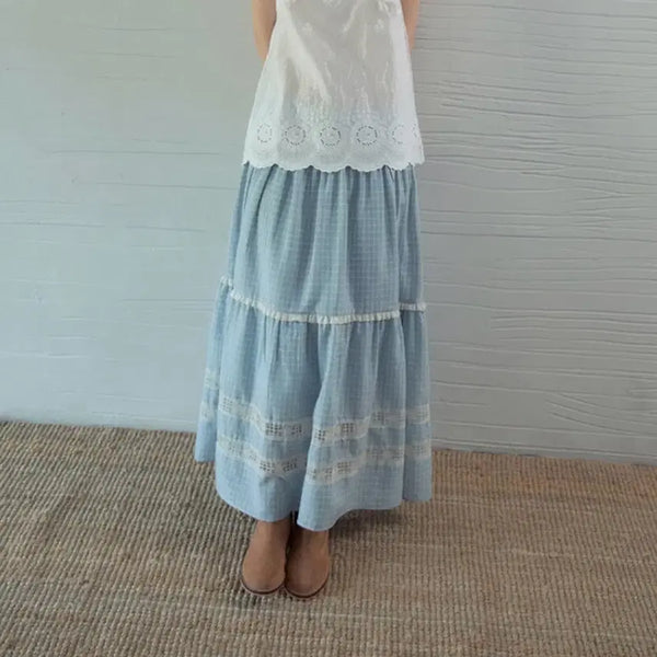 [BUNJANG] Our Nostalgia Long Skirt / 아우어노스텔지아 롱스커트