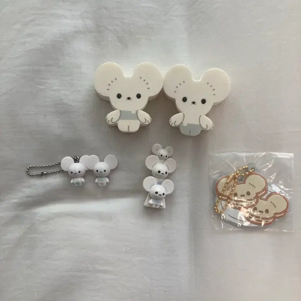 [BUNJANG] Dooly Group Pokémon Keyring Gacha Bundle Set / 두리쥐 일괄 포켓몬 키링 가챠