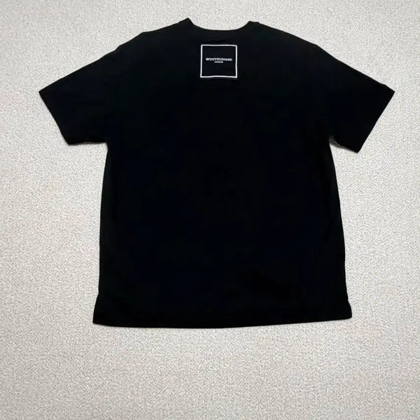 [BUNJANG] Wooyoungmi Square Label Black Size 46 / [46 size] (새상품급) 우영미 스퀘어 라벨 블랙