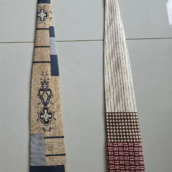 [BUNJANG] 2 Pattern Ties Set / 넥타이