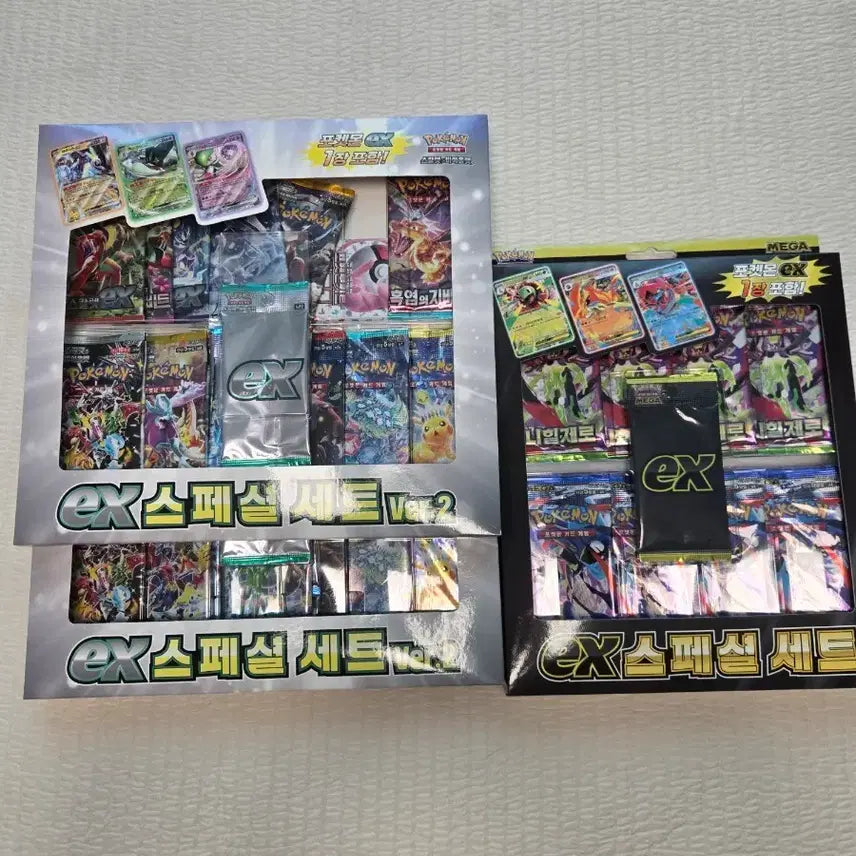 [BUNJANG] Pokemon EX Special Set Bundle / 포켓몬카드 EX 스페셜 세트 일괄