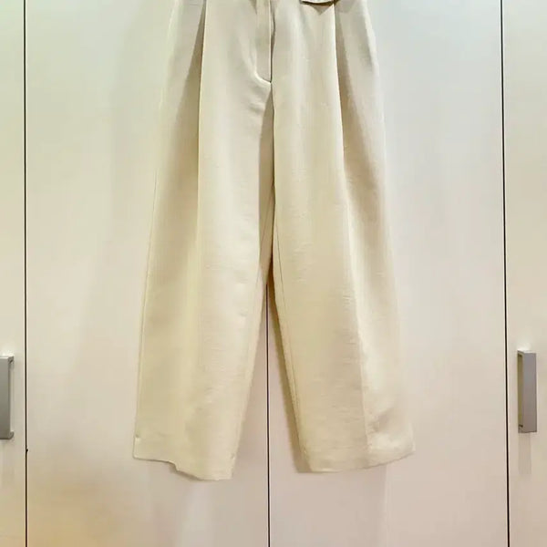 [BUNJANG] Parveng 2025 Wool Blend Wide-Leg Pants / 파르벵2025 울소재 바지
