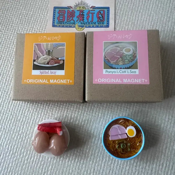[BUNJANG] Ghibli Park Original Magnet Set / 최저가 지브리파크 마그넷 2종 판매합니다