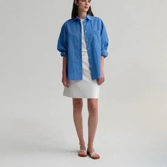[BUNJANG] Nothing Written Sunne Shirt (Ocean) / 낫띵리튼 Sunne shirt (Ocean) 팝니다