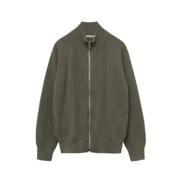 [BUNJANG] Polyteru Human Index Knit Zip Khaki / (3) 폴리테루 휴먼인덱스 니트집 카키