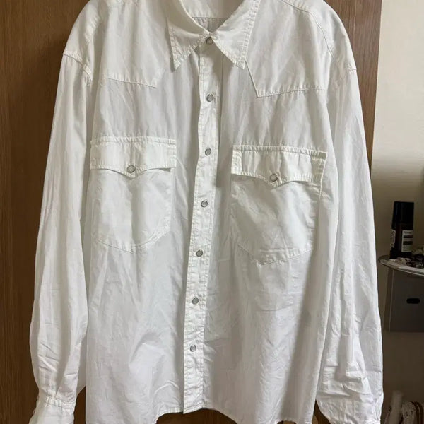 [BUNJANG] Porter Classic Western Shirt White L / 포터클래식 웨스턴셔츠 L