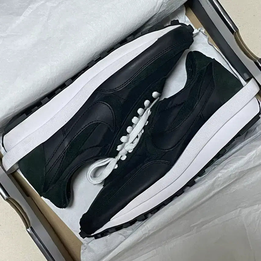 [BUNJANG] Nike x Sacai LDWaffle Black Nylon / 나이키 x 사카이 LD와플 블랙 나일론