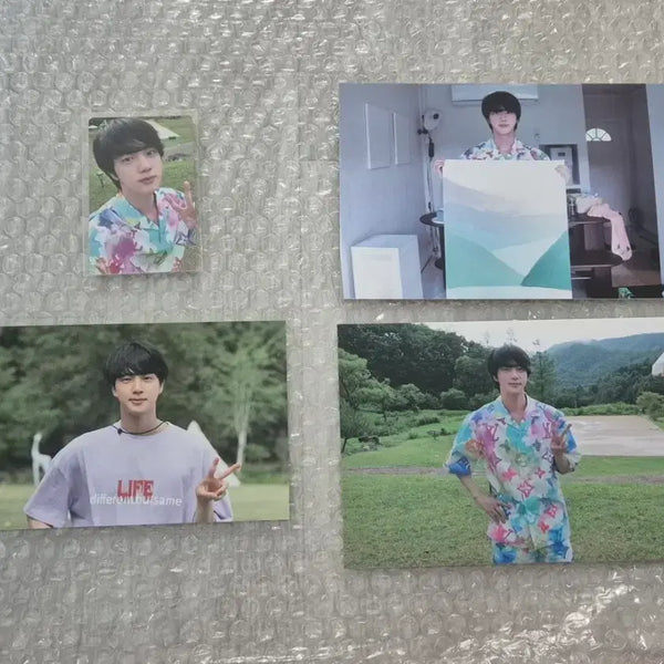 [BUNJANG] BTS In the Soop 2 Jin Photocard & Postcard Bundle Set / bts 인더숲2 진 포토카드&엽서 (일괄)