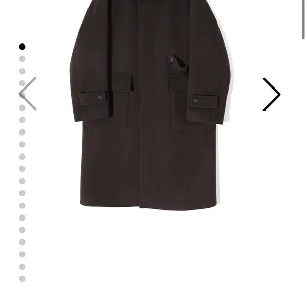 [BUNJANG] HOLY SUN 25FW Balmacaan Wool Coat Dark Brown Size M / 홀리선 윈터포트 울 코트 다크브라운 m사이즈