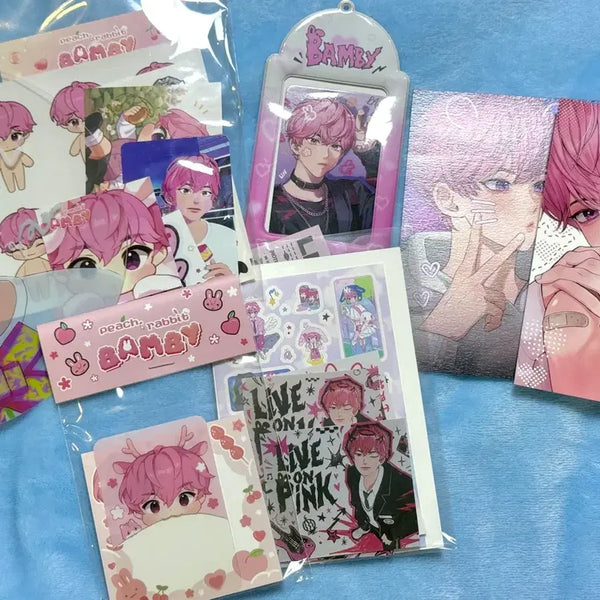 [BUNJANG] PLAVE Bambi Birthday Cafe Lucky Draw Bundle Set / 플레이브 밤비 생카