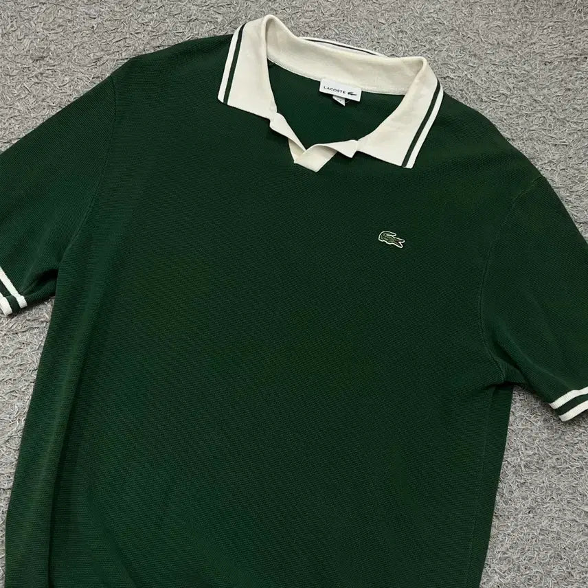 [BUNJANG] Lacoste Short Sleeve Polo T-Shirt / [100-105] 라코스테 반팔카라티