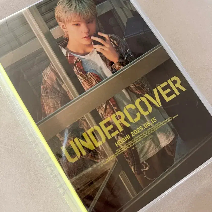 [BUNJANG] SEVENTEEN HOSHI 'Undercover' Photobook (Sealed) / 매개봉 호시 포토북