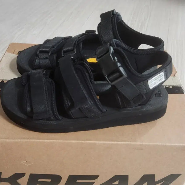 [BUNJANG] Suicoke Black Sandals / (260) 수이코크 블랙 샌들 팝니다.