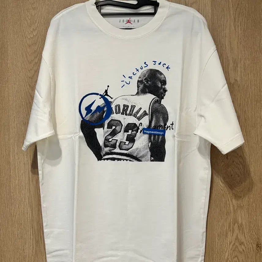 [BUNJANG] Jordan x Travis Scott x Fragment T-Shirt / 조던 x 트래비스 스캇 x 프라그먼트 티셔츠 세일 L