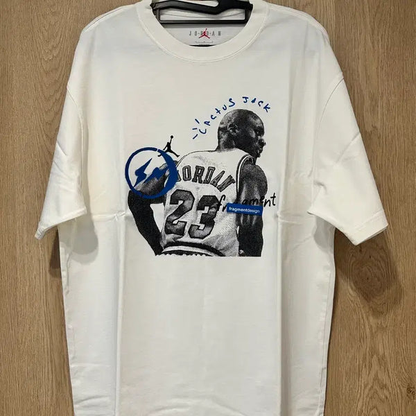[BUNJANG] Jordan x Travis Scott x Fragment T-Shirt / 조던 x 트래비스 스캇 x 프라그먼트 티셔츠 세일 L