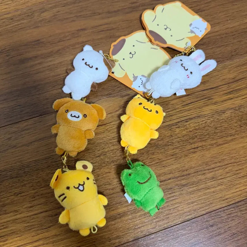 [BUNJANG] Pompompurin Friends Team Puding Plush / 급처!!! 이번주만 20만원!!! 폼폼푸린 프렌즈 팀푸딩 줄줄이