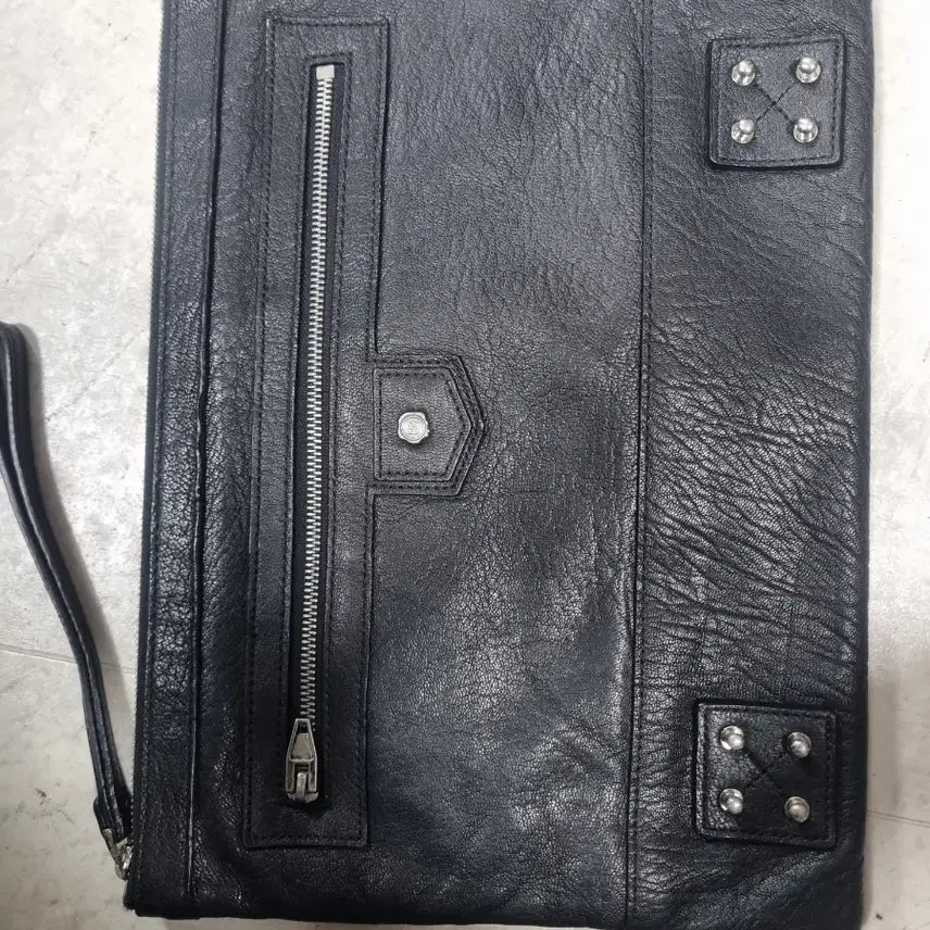 [BUNJANG] Million Eyes Leather Clutch / 밀리언 아이즈 가죽 클러치