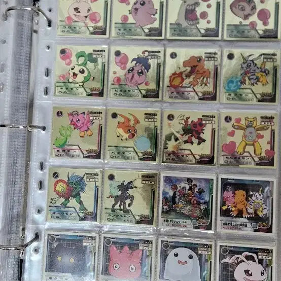 [BUNJANG] Digimon Seal Stickers (Japanese Version) / 디지몬 씰 스티커 일판 띠부!