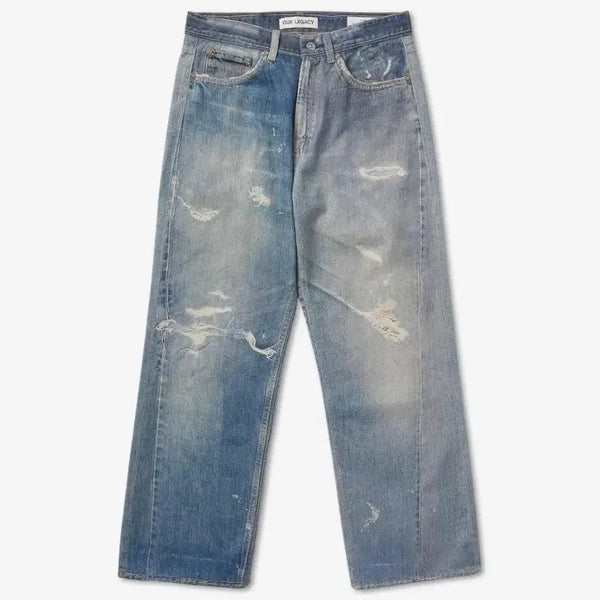 [BUNJANG] Our Legacy Third Cut Printed Denim / 아워레가시 써드컷 프린팅 데님
