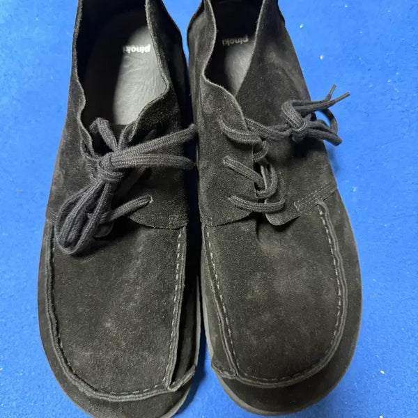 [BUNJANG] Kinch PIMO-434 Black Suede Loafers Size 265 / 킨치 PIMO-434 블랙