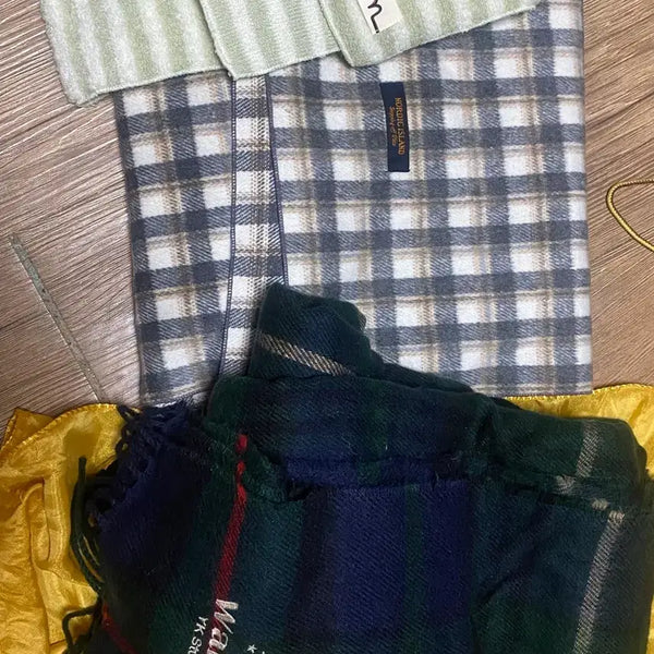 [BUNJANG] Nordic Island Winter Muffler Bundle Set / 겨울 머플러 목도리 일괄 판매