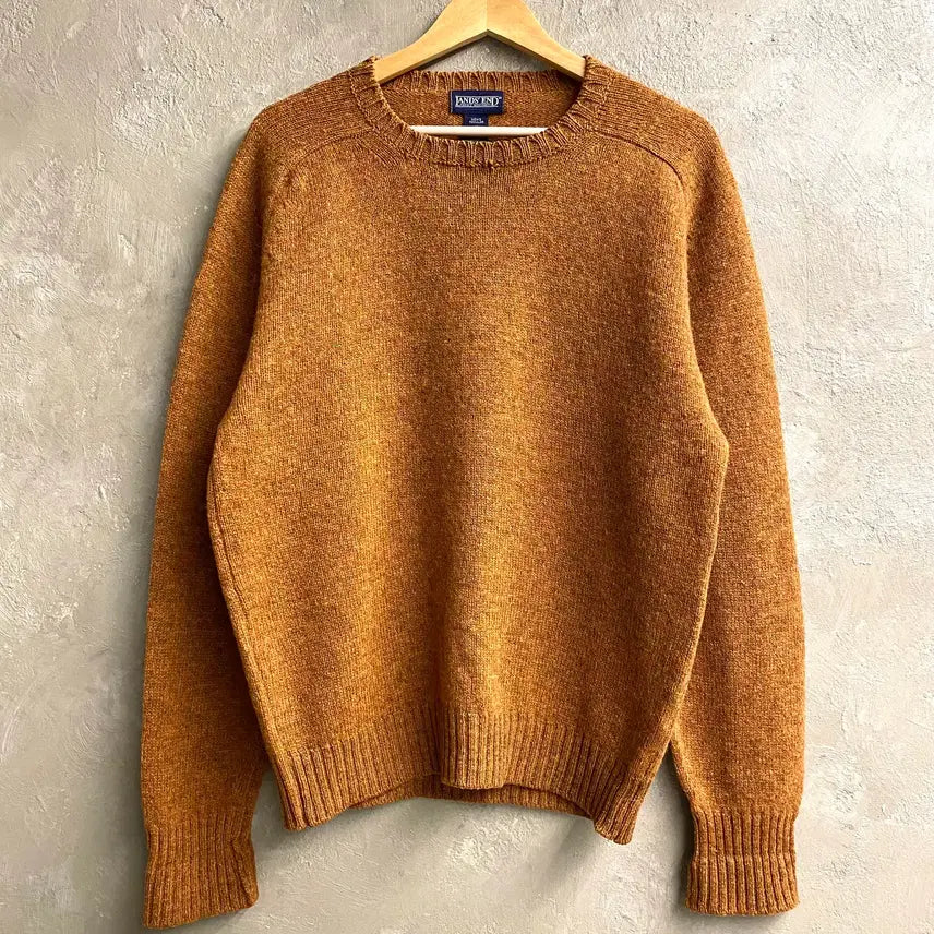 [BUNJANG] Lands' End Shetland Wool Knit / [M] Lands' END 랜즈엔드 셔틀랜드 울 니트