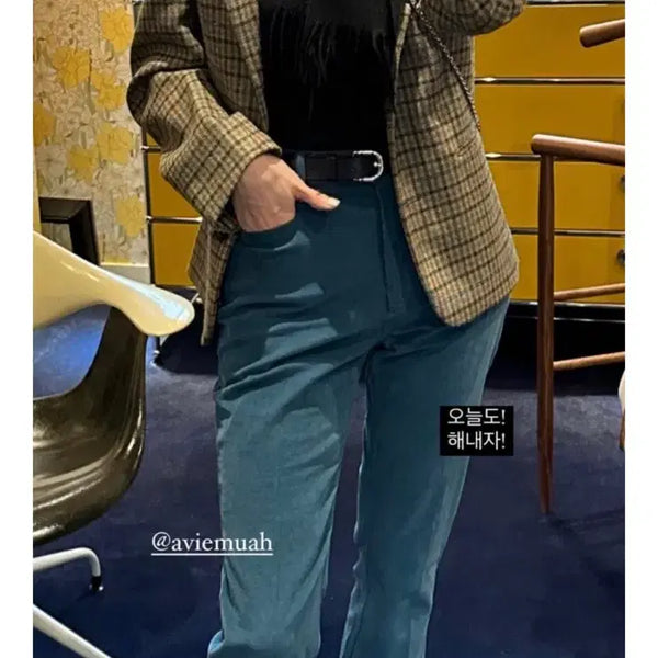 [BUNJANG] Abraam Corduroy Bootcut Pants / 아비에무아 코듀로이 부츠컷 팬츠